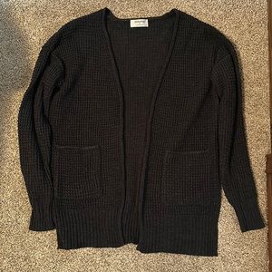 Zanana Dak Grey Pocket Cardigan - S